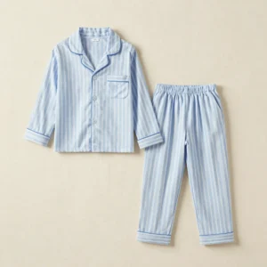 Pijama Clásica Botones 4 a 7 Años
